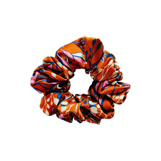 gumki do włosów Gumka jedwabna, scrunchie, frotka złota pora MAXI