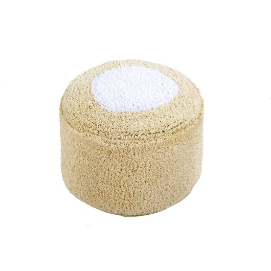 Pufa Marshmallow Round Vanilla Lorena Canals Lorena Canals
