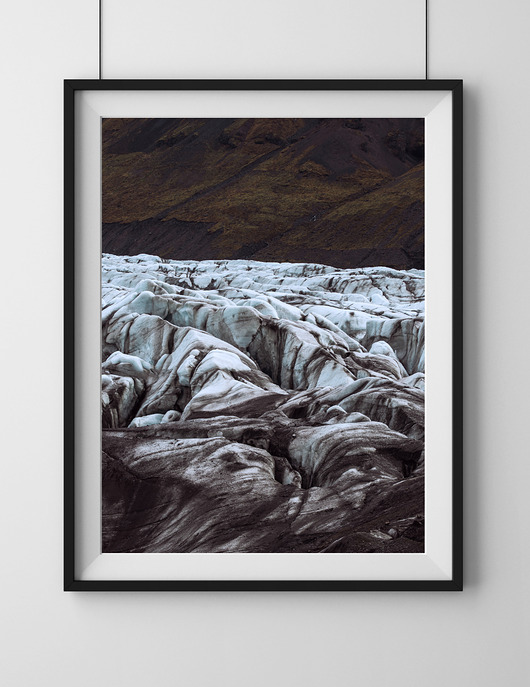 plakaty Lodowiec, Islandia, plakat, fotografia