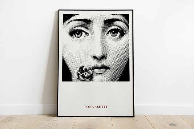 Lina Cavalieri, inspiracja, plakat wystawowy Pas De LArt