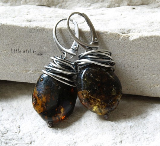 bursztyn otulony little atelier