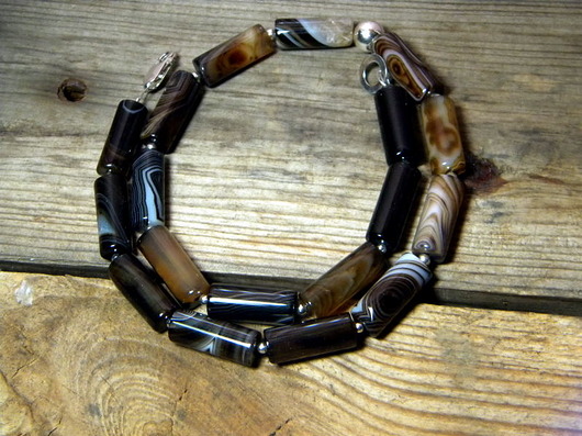 agaty - rurki - klasyczne korale Beata Trotter