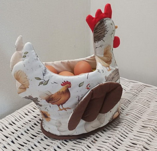 pojemniki kuchenne Kura na jajka, owoce, ozdoba do kuchni