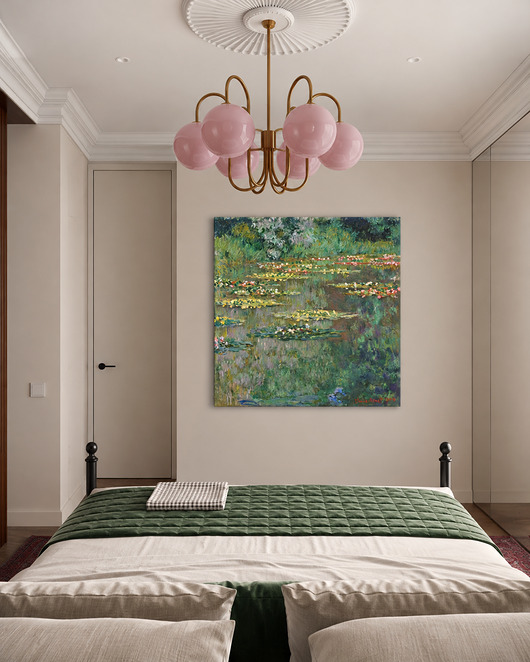 obrazy Lilie wodne - Claude Monet - obraz na płótnie lub plakat