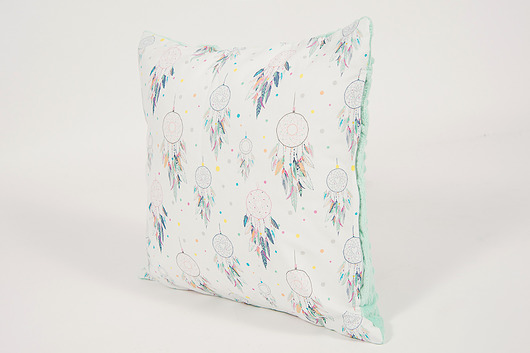 Poszewka minky - m. łapacze snów - 40x40 cm Minky and Cotton