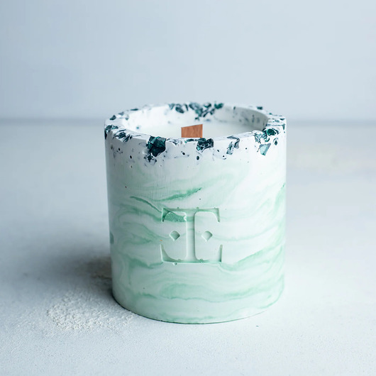 świeczniki i świece Mała świeca (150g) Apple Frost Crystal