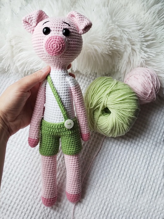 misie i maskotki Prosiaczek Artur, świnka, świnia