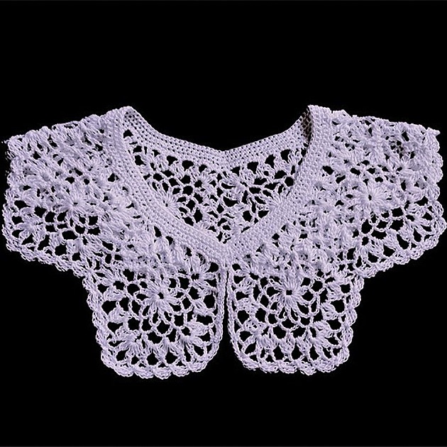 akcesoria różne Kołnierzyk biały 371