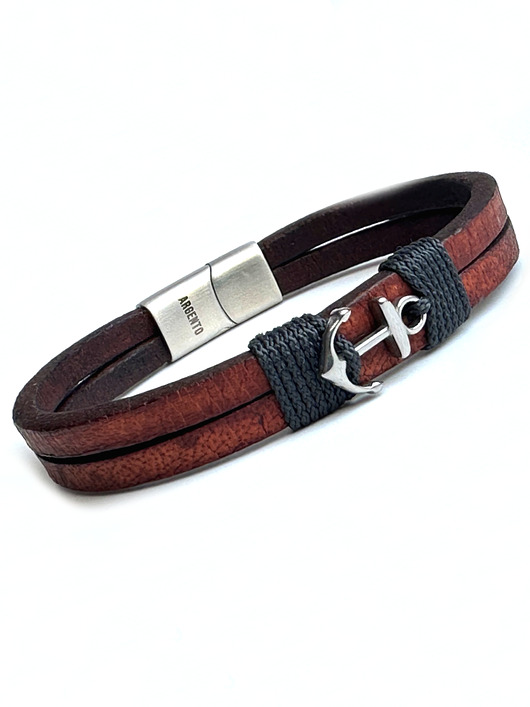 biżuteria męska Męska Bransoleta z Kotwicą 