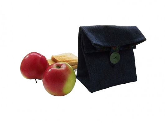 Dla Pani Kasi - Jeans Lunch Bag Shayneen