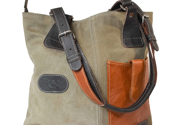 Schopper bag z naszytą kieszenią Promocja ! pracownia69