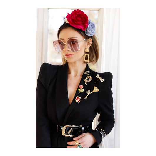 opaski do włosów Opaska z kwiatami
