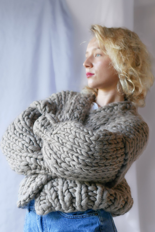 kardigany damskie 100% MERINO Kolorowy kardigan