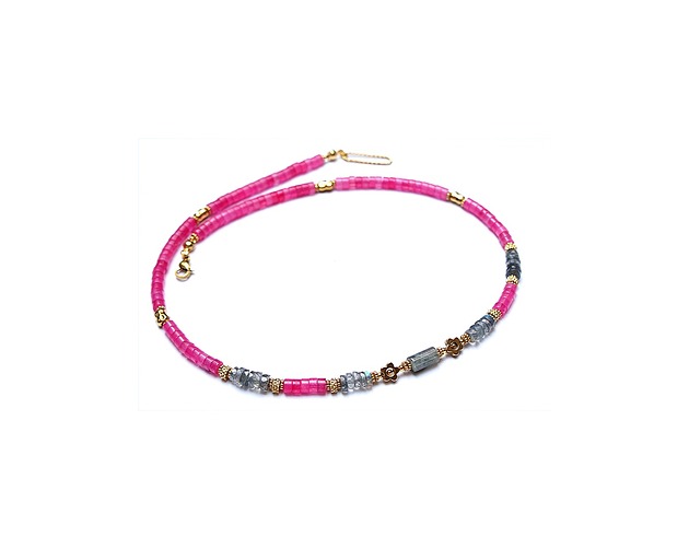 chokery Jadeit amarant  /choker/ 06.04.25 - Szlachetna kolekcja