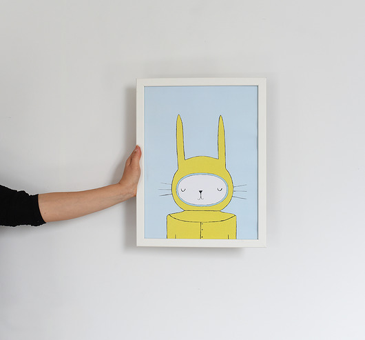 Plakat “COSMO CAT”  A3 30X40 Taki Papier