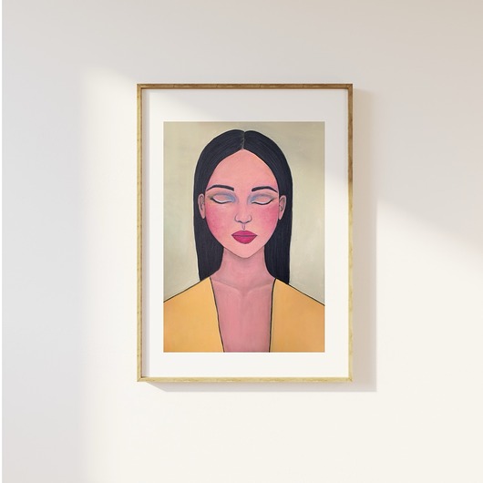 obrazy Pocahontas  FINE ART PRINT 30 x 40 cm, reprodukcja obrazu