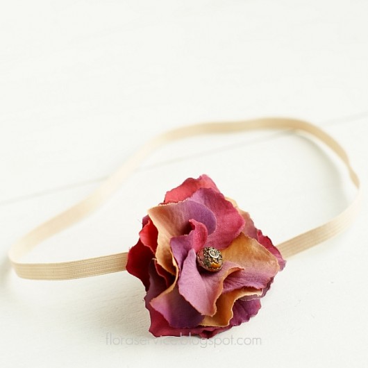 simple OLD ROSE opaska FloraArt
