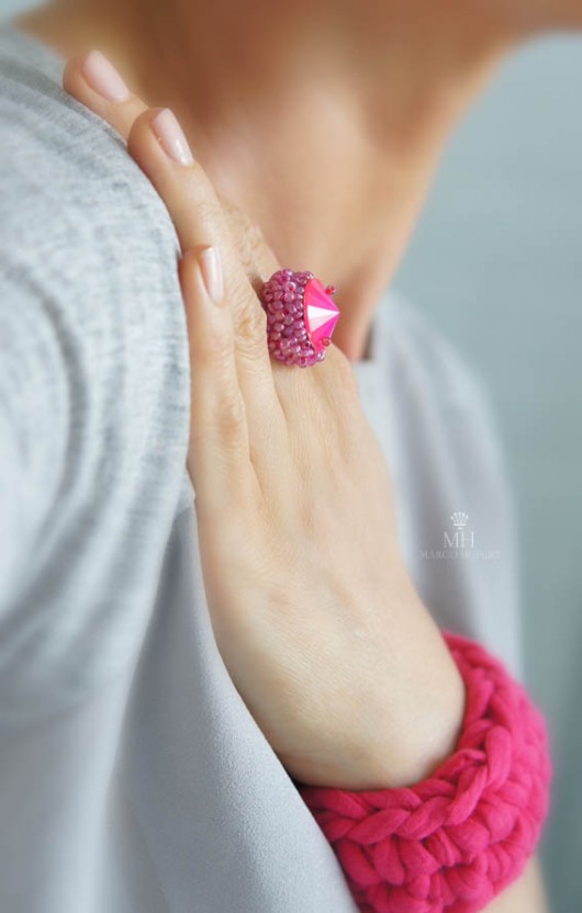 Cotton ring Margo Hupert
