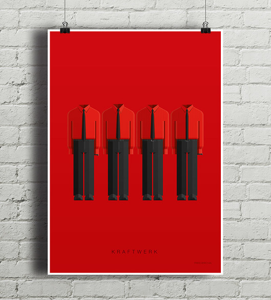 Plakat Kraftwerk  minimalmill