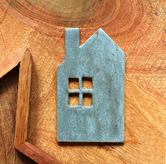 Domek ceramiczny Wooden Love