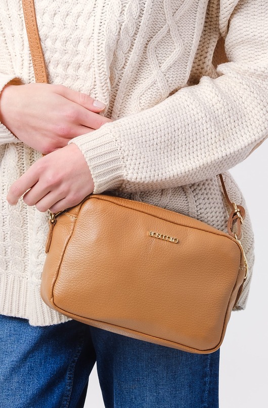 torby na ramię Torebka skórzana crossbody (7154)