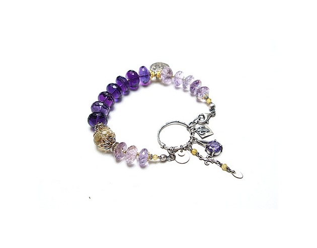 bransoletki wire wrapping Royal vol. 4  - bransoletka