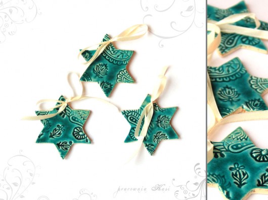 gwiazdki india blue katha
