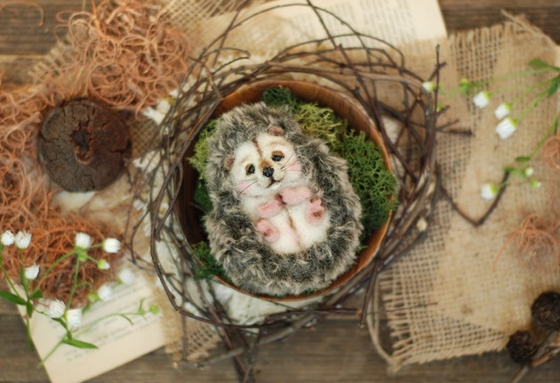 misie i maskotki Jeżyk Miniaturka -I