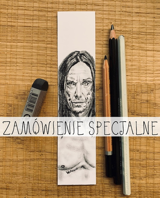 ZAMÓWIENIE SPECJALNE odręcznie rys. zakładka Z SZUFLAD UMYSŁU
