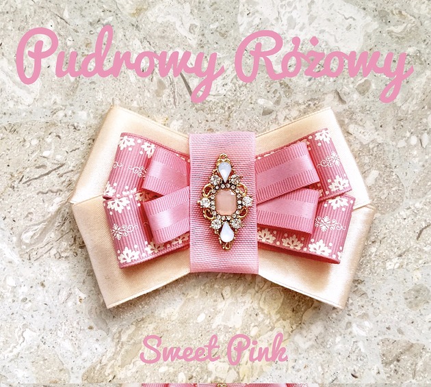 broszki Brosza Sweet  Pink
