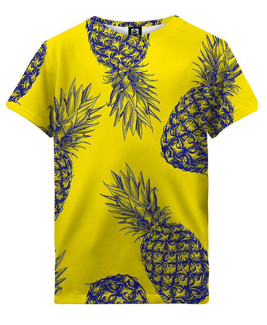 t-shirty dla chłopców T-shirt Boy DR.CROW Pineapples