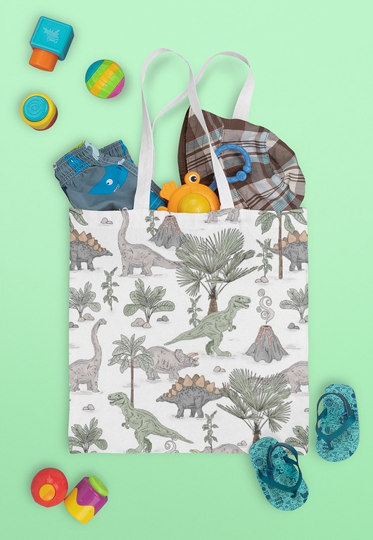 Torba na zakupy,spacer,plażę RÓŻNE WZORY Mi Bebe