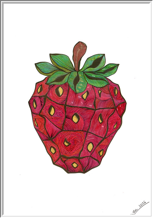 grafiki i ilustracje 85 Truskawka