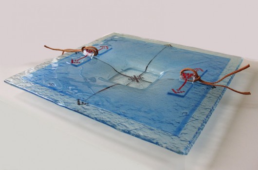 patera HEAVEN Borowska Glass Design