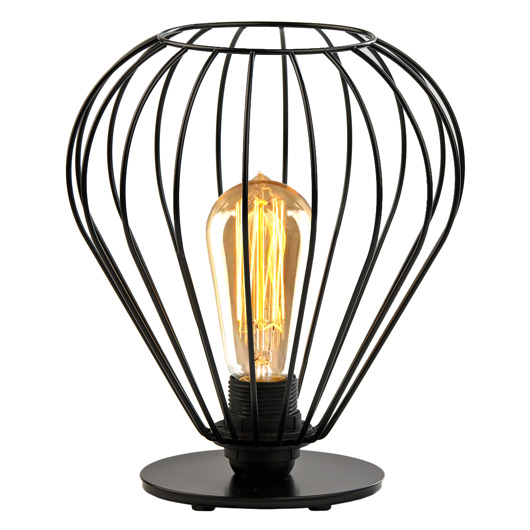 lampy stołowe Półokrągła lampka nocna druciana ZAKYNTOS LOFT