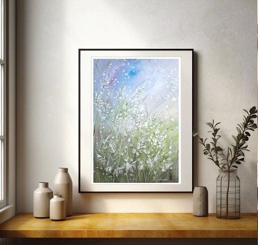 obrazy Oryginalna akwarela. Trawy A3