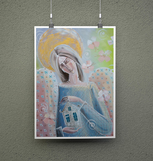 "Dom zastąpi cały świat..."(Plakat) 4mara Marina Czajkowska