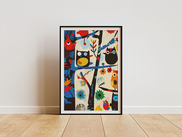 plakaty Plakat - Forest creatures