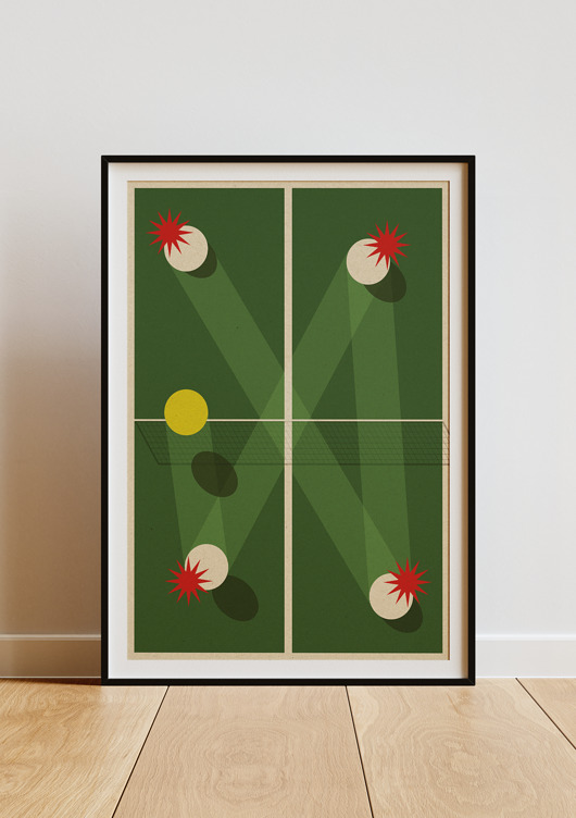 plakaty Plakat Ping Pong