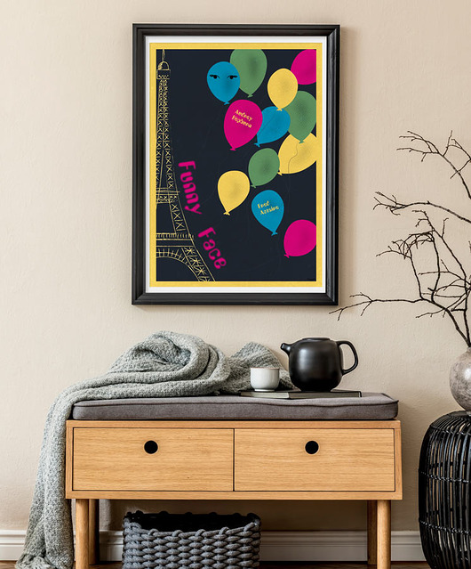 plakaty Zabawna buzia - Funny Face - plakat fine art