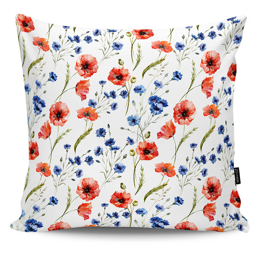 Poduszka Poppy Seed Flowers Zo Han