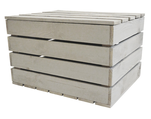 Kufer drewniany SZARY 50x40x30 BAGGY FIRSTROOM