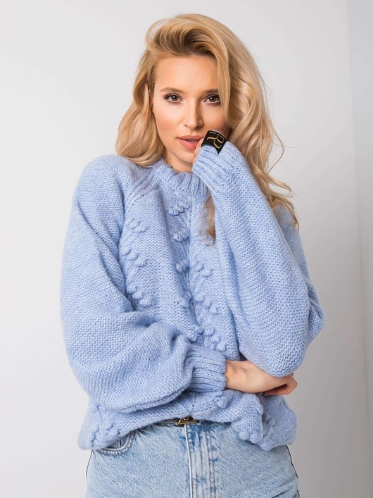 Sweter Adelaide niebieski PROMESE