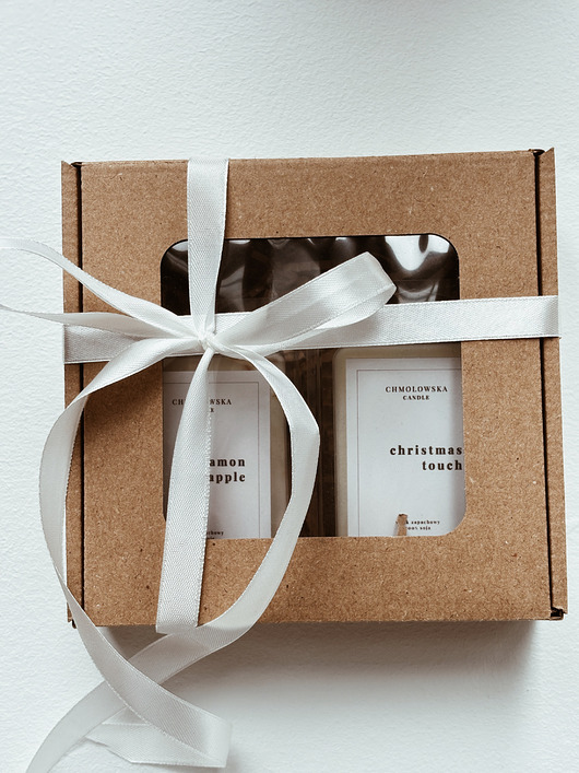 świeczniki i świece Zestaw prezentowy wosków do kominka