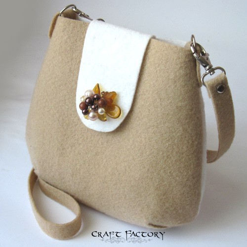 Amber Note - torebka na ramię Craft Factory