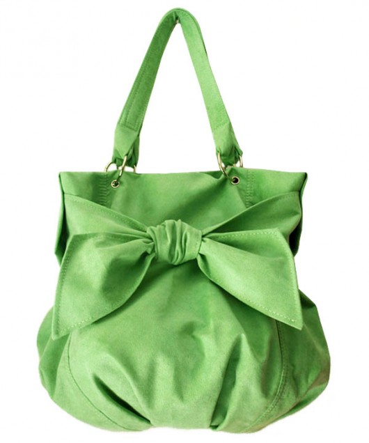 pastel green & bow MOONAXA