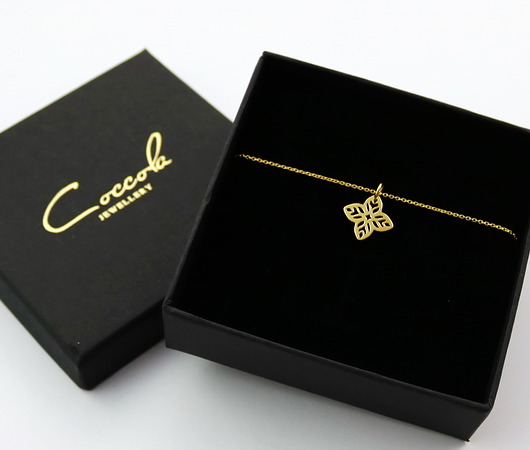 Złota bransoletka celebrytka lilijka Coccola JEWELLERY