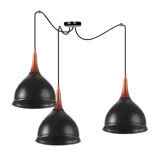 lampy wiszące Lampa Spyder Wiszaca LOFT Industrial