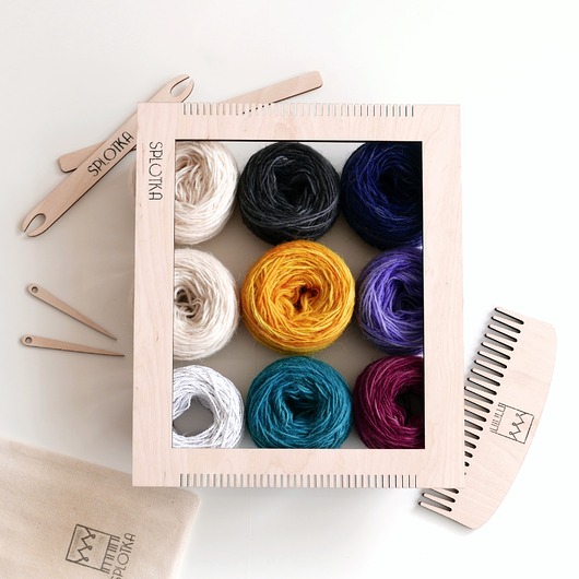 akcesoria różne Gotowy zestaw do nauki tkania  Krosno M BASIC