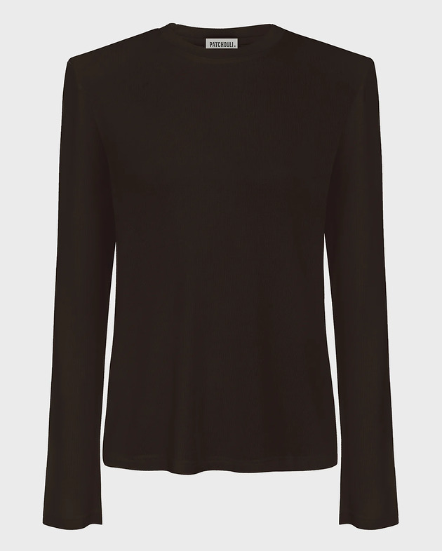 bluzki z długim rękawem damskie Sweatshirt Let's talk choclate poduchy